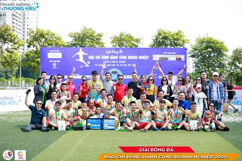 Giải bóng đá 'Báo chí đồng hành cùng doanh nghiệp' năm 2020: Hành trình vươn tới ngôi vương của nhà vô địch